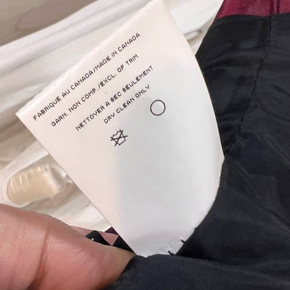 JS Collections Women's Dress Jacket, size 12. Burgundy Special Occasion - Picture 10 of 12